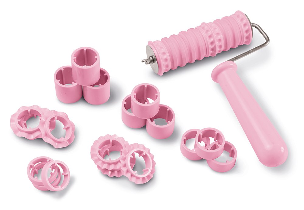 Guardini Voglia Di Cake Design – Set 3 Tagliapasta Con Espulsore A Forma Di Foglia (2,7 / 3,2 / 4 Cm) - 2