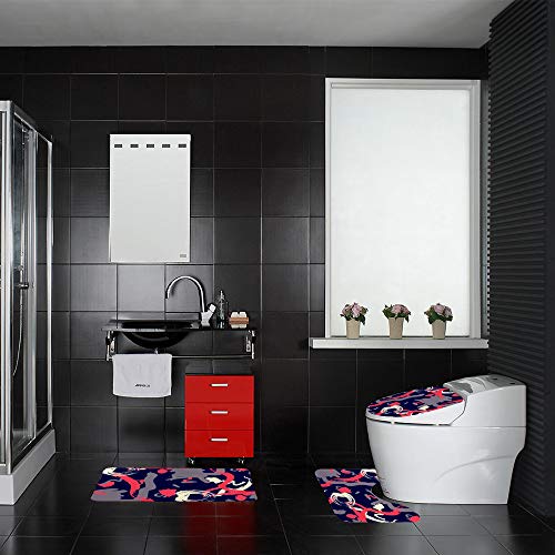 Tapis de bain en velours corail pour une sortie de douche douce - 4