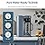 Bluevua RO100ROPOT-LITE Countertop Reverse Osmosis Water Filter System, Blue, with One Extra ROPOT-LITE Replacement Carafe, Bundle