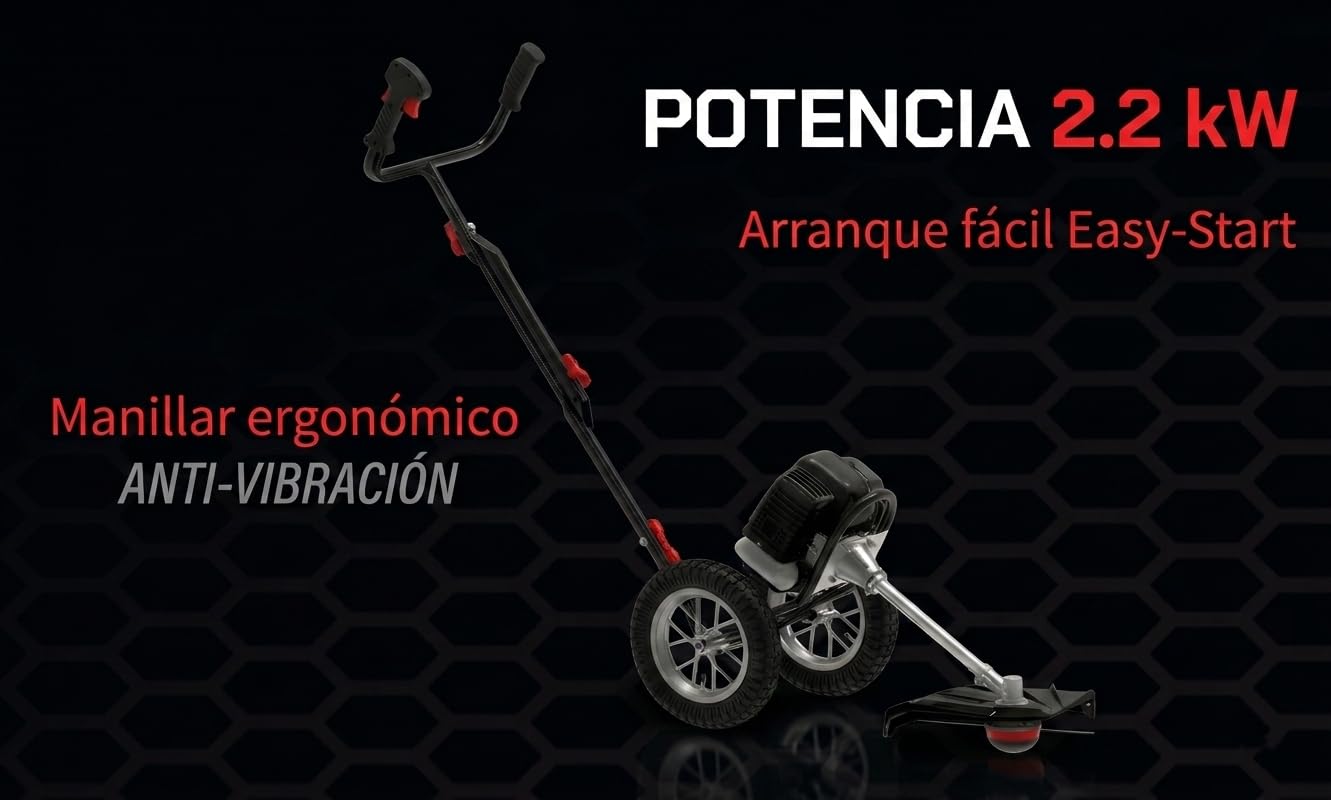 by Tonino Lamborghini GM - Débroussailleuse à roues essence 51,7 cc 2,9 HP