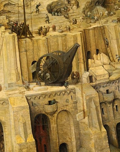 Tableaux graffiti art mural Bruegel l'Ancien impression poster 60x90cm