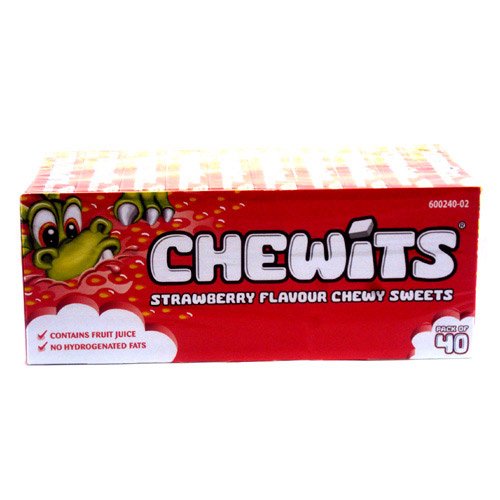 Chewits Strawberry - 40 x 30g 1200g
