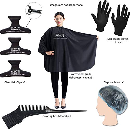 Kit de ferramentas de iniciação para tratamento de sopro de queratina brasileira e kit de ferramenta