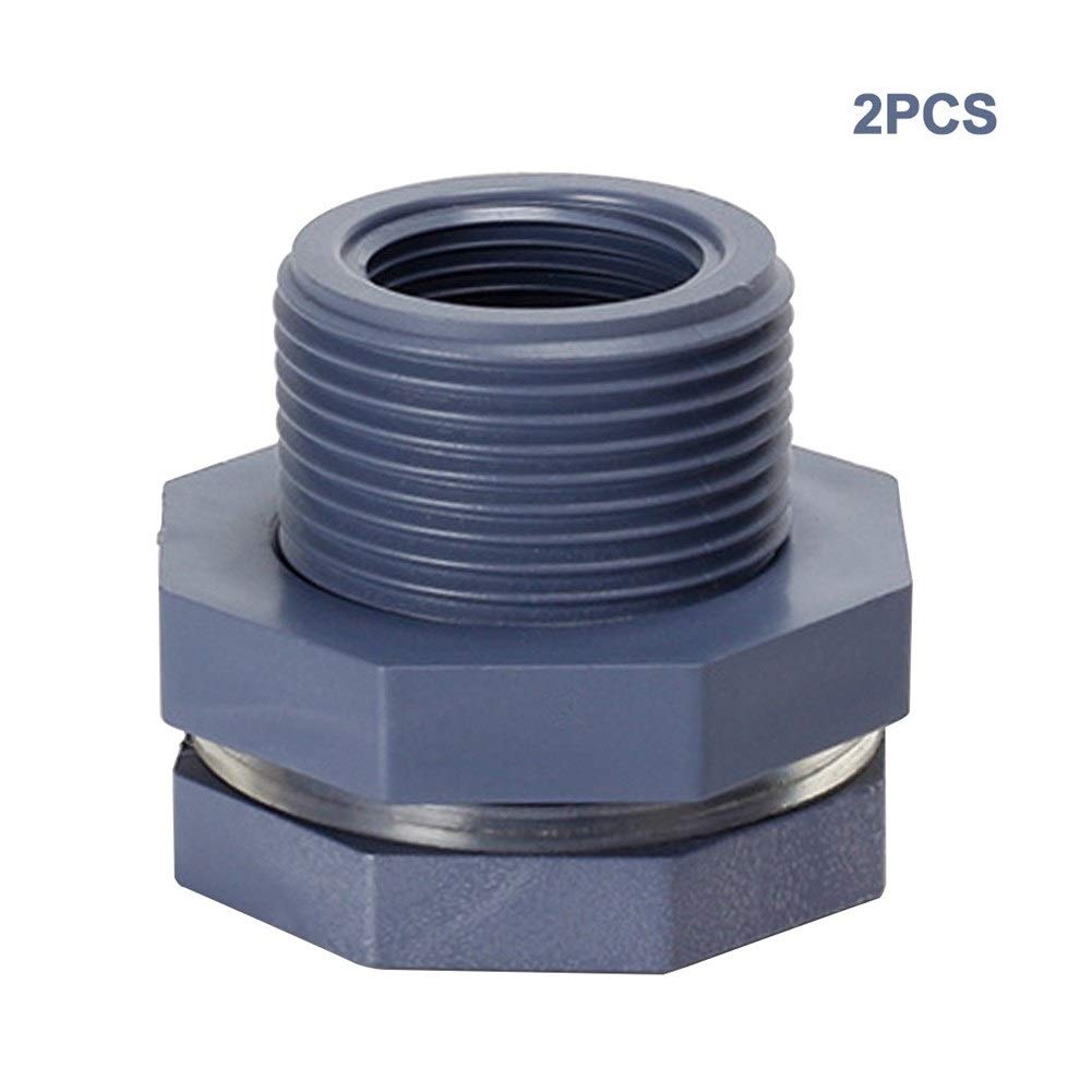 Connecteurs de Tuyau 2pcs Tuyau d'adaptateur Universel Soild 3/4 Pouces Accueil Joint en Plastique Connecteur de réservoir d'eau Jardin Connecteur d'eau Connecteur de Tuyau