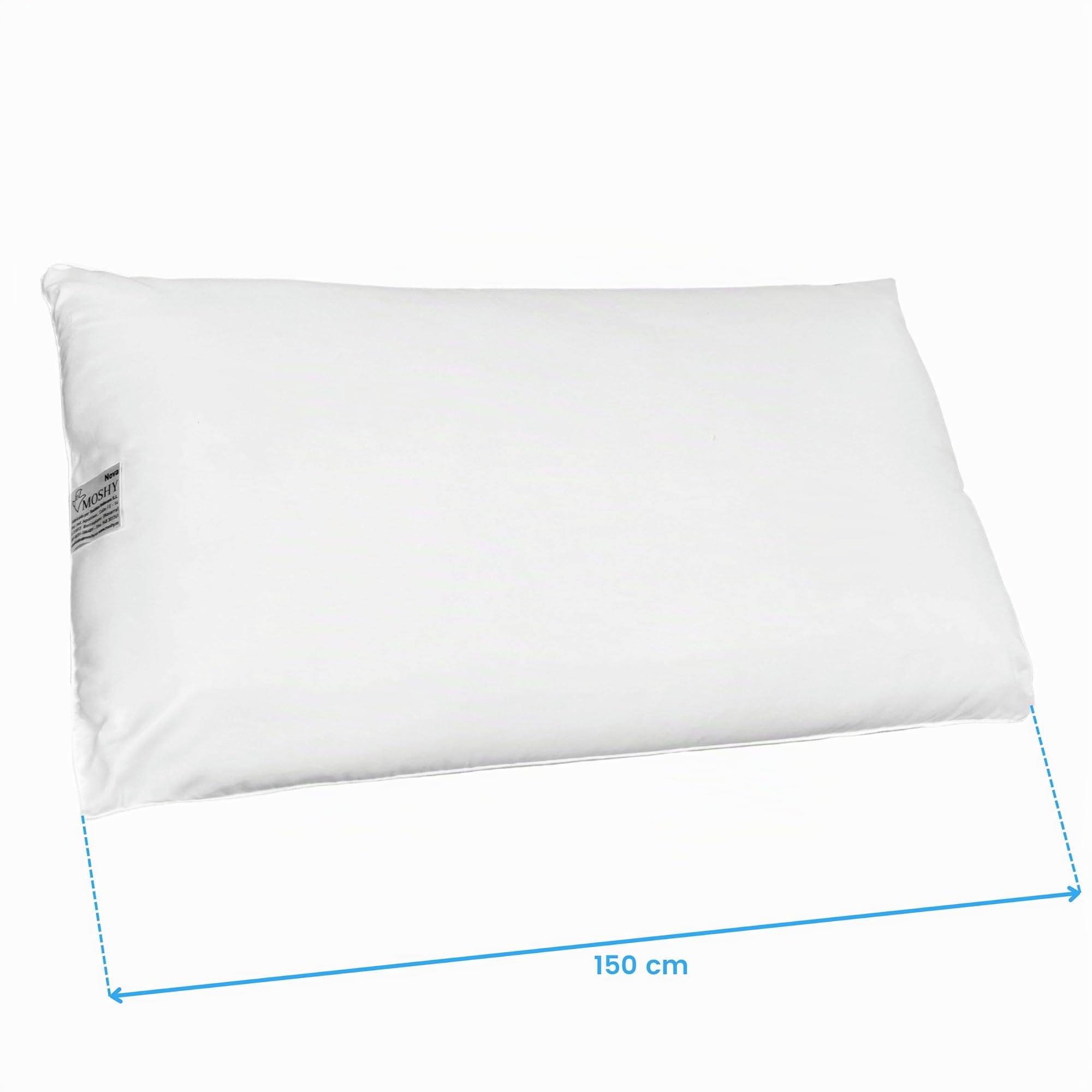 Almohada Nova Moshy de Fibra y 100% Poliéster 150 cm