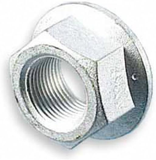 Mark Williams Enterprises Pinion Nut, Steel, Zinc Oxide, 35 Spline Pinion, Ford 9 in, Each