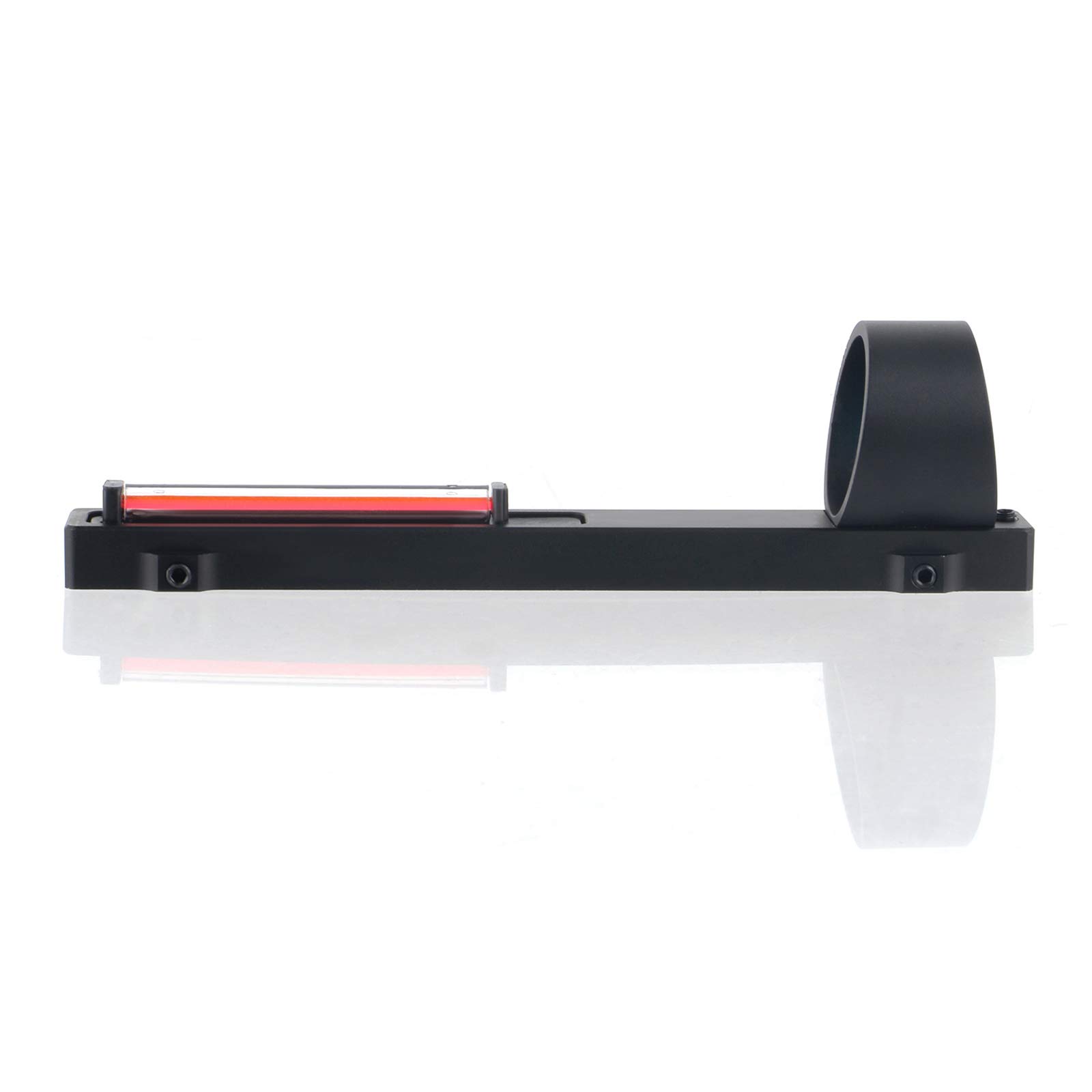 Lunette De Visée FOCUHUNTER Fiber Red Dot 1x28 Mm – Holographique Réflexe, Boîtier Alu, étanche, Pour Chasse Et Tir Tactique
