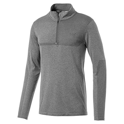 PUMA Golf Men's Evoknit 1/4 Zip pull homme manches longues stretch