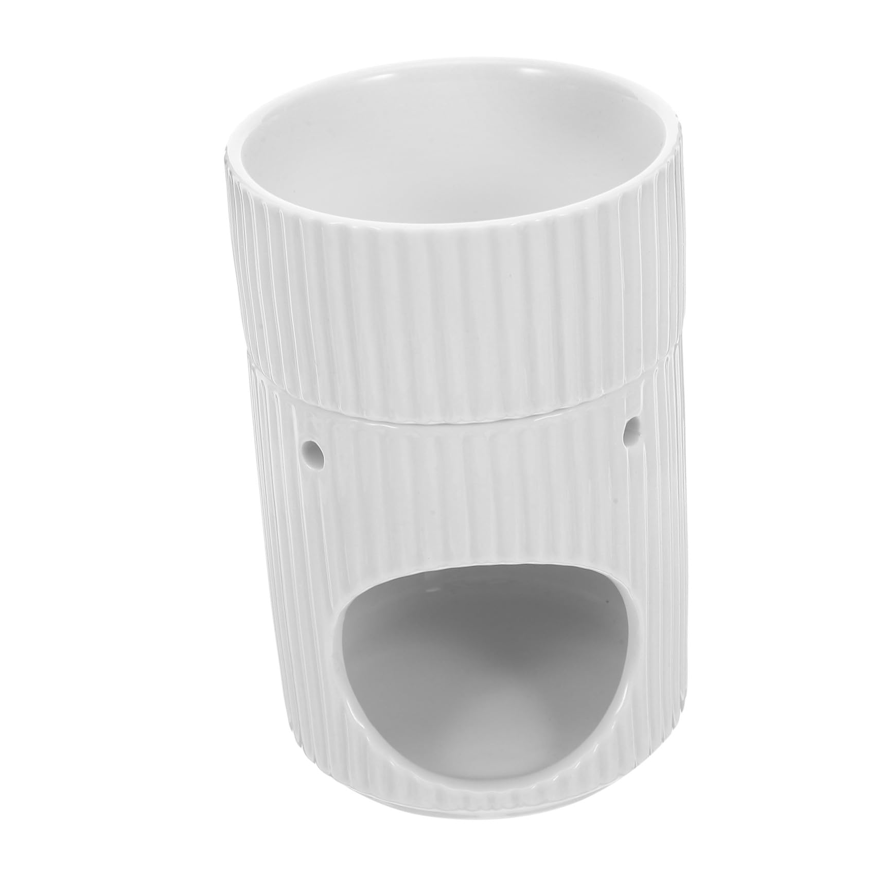Homoyoyo Diffusore da Scrivania per Ufficio in Ceramica Bruciatore per Aromaterapia Scaldacera Profumato da Porta Cera Fusa Bruciatore di Cera Diffusore di Fragranze per Ambienti