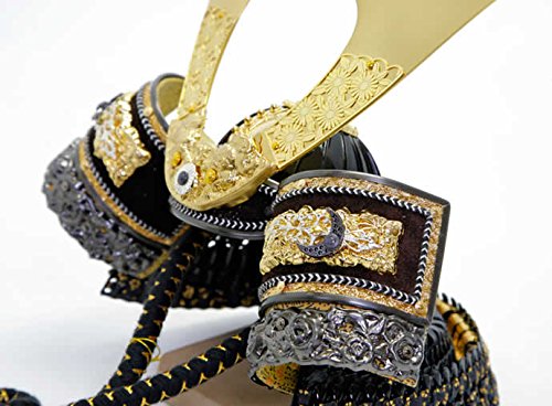 Amazon | 人形屋ホンポ 五月人形 端午の節句 兜飾り 兜平飾り 龍玉作