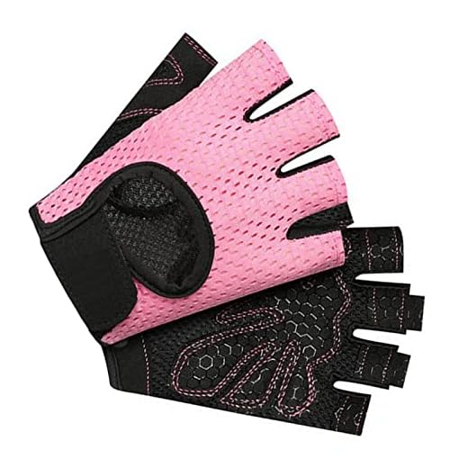 HEEPDD Guantes de Fitness, Guantes de Entrenamiento de Nailon Antideslizantes Ligeros para Deportes (L)
