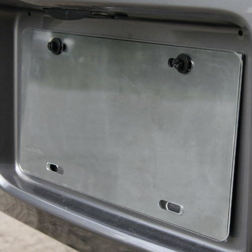 NCAA Clear Plastic License Plate Protective Cover