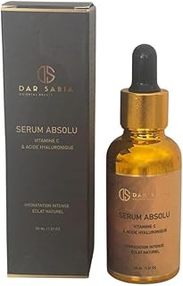 Anti-Aging Hyaluron Serum Bio – Gesichtsserum mit Vitamin C, B3 & B5 – Feuchtigkeitsspendend, Glättend & Vegane Naturkosmetik – 30 ml