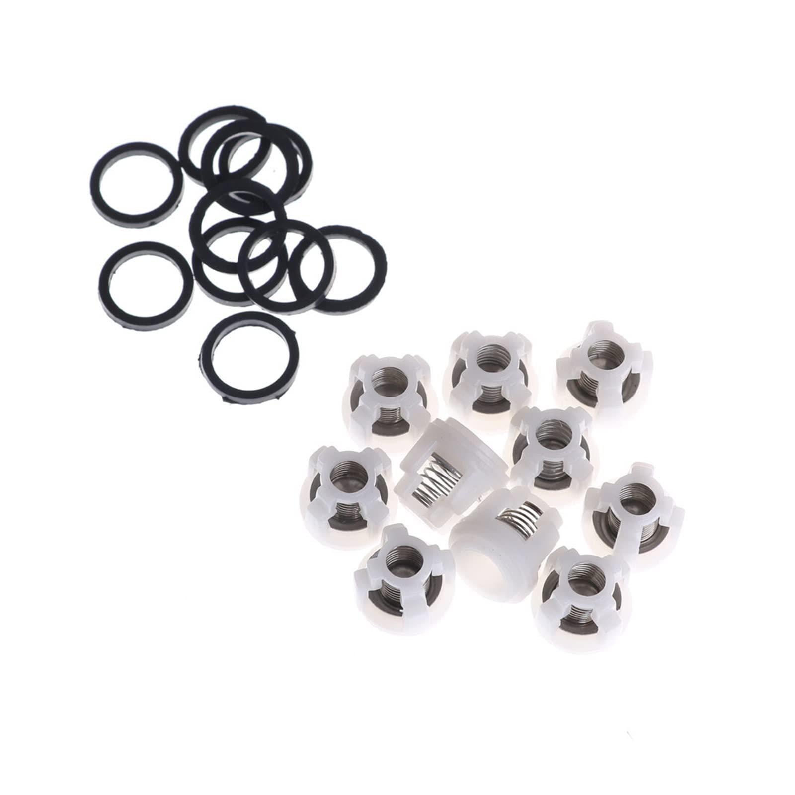 ACICS 10pcs 280/380 Tipo Kit de reparación de la válvula de retención AR 2233 Compatible with la Lavadora de presión de la presión de Agua Bomba de Agua