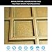 Pressed Tin Ceiling Tile Interior Decorative Panel for Cafe Club PL82 Brass Verdigris 10tiles/lot