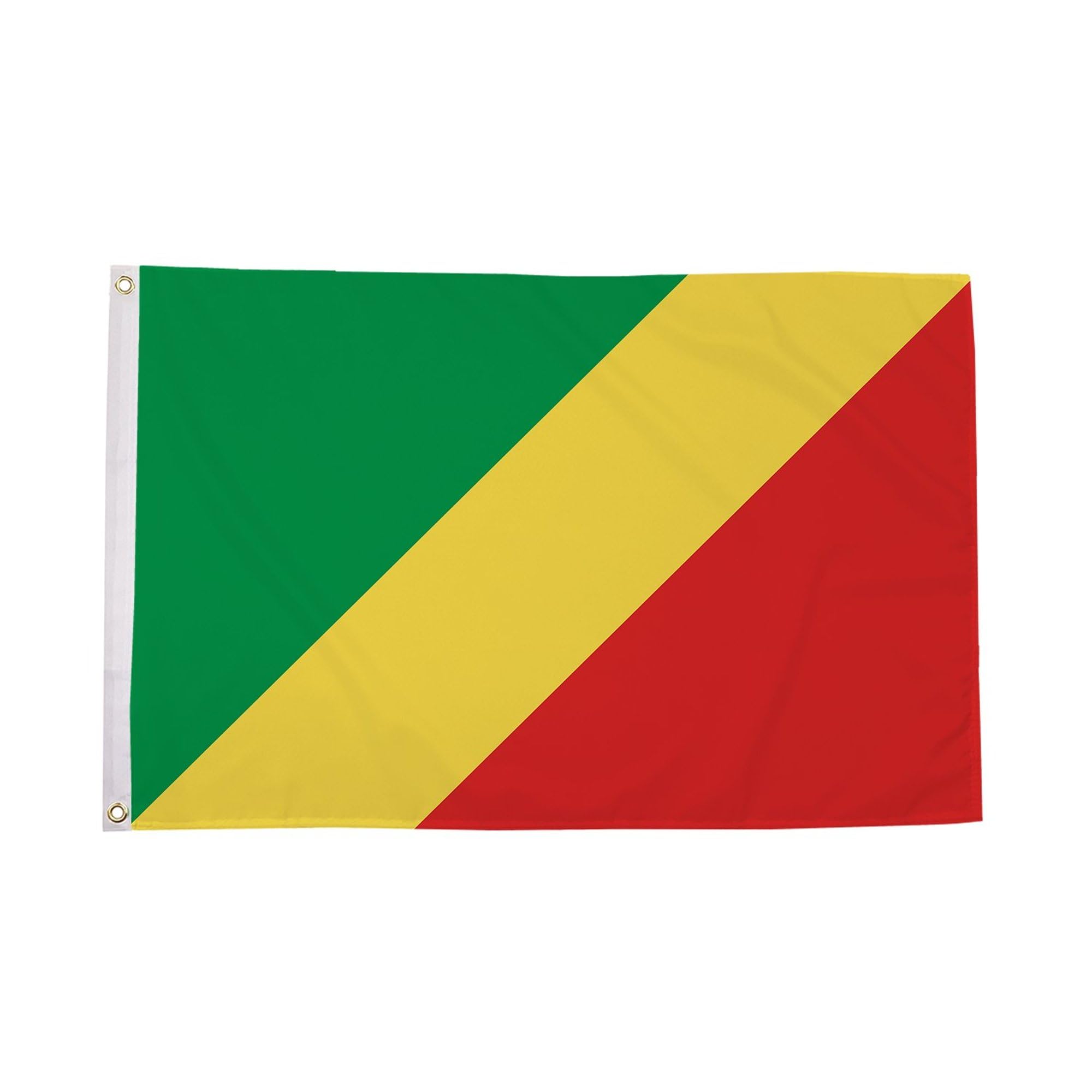 Flagtex Congo Brazzaville Flag 5ft x 3ft (150cm x 90cm) โ image 1