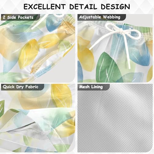 Sport Shorts Youth Beach Board Shorts Quick Dry with Pocket Beach Hawaii Vacation3