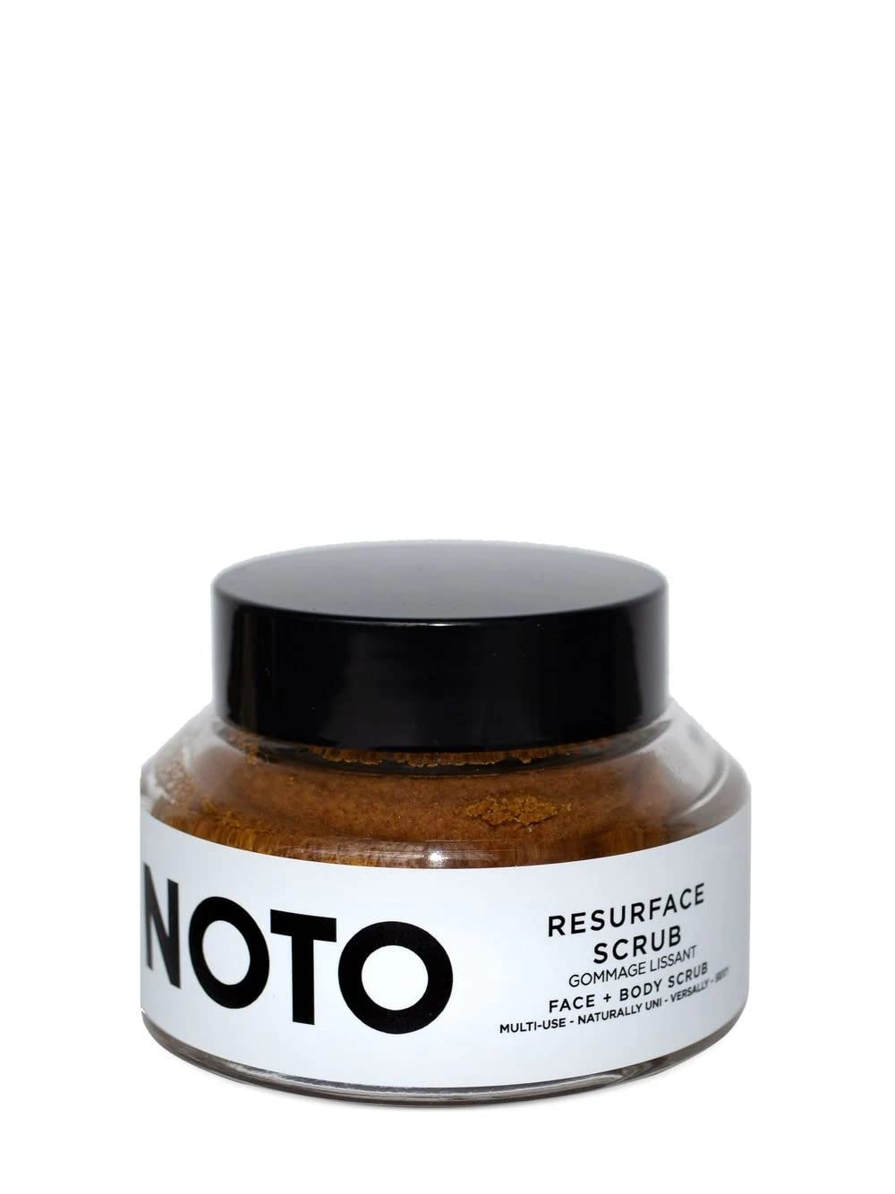 NOTO Botanics - Resurface Scrub (Face + Body) | Clean, Natural, Non-Toxic Beauty (3.4 oz | 100 ml)