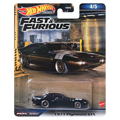 Hot Wheels Fast & Furious Set 5 Autos 1:64 miniatura 4