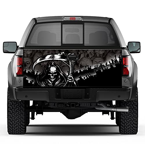 Factory Crafts Customized Tailgate Vinyl Graphic Decal Wrap - Universal Trim To Fit Any Vehicle -66"X25"- Upload Your Image Here - Customize In Real Time #TOP3