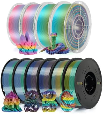 Kingroon PLA Silk Rainbow 10.00kg