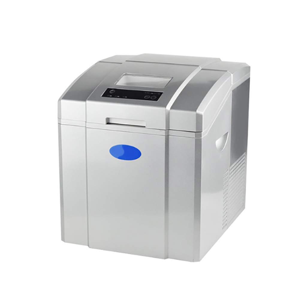 Sgenee Ice Cube Maker Machine, 12kg Ices/24hrs Portable Counter Top Electric Ice Machine Counter Top Automatic Ice Breaking, 2 Size Ice Cube/7 Mins on Fridge.com - View 2