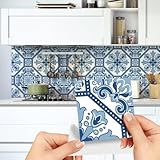 🌸DESIGN MODERNE :Obtenez un look étonnant dans votre salon, cuisine, salle de bain, armoire ou tout autre espace. Autocollants de carrelage autocollants . Vous pouvez profiter d'une maison luxueuse sans avoir à dépenser des milliers d'euros sur des carreaux de céramique coûteux. Ces transferts de carrelage de cuisine vous éviteront de remplacer les vieux carreaux – vous permettant d'économiser du temps et de l'argent .