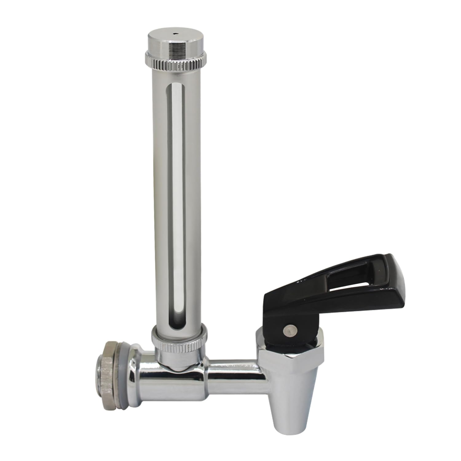 Robinet vue claire filtre à eau par gravité pour purificateur eau gravité jauge de niveau d'eau cuve robinet indicateur de niveau vanne de contrôle liquide capteur visuel (3/8 pouce 200mm)
