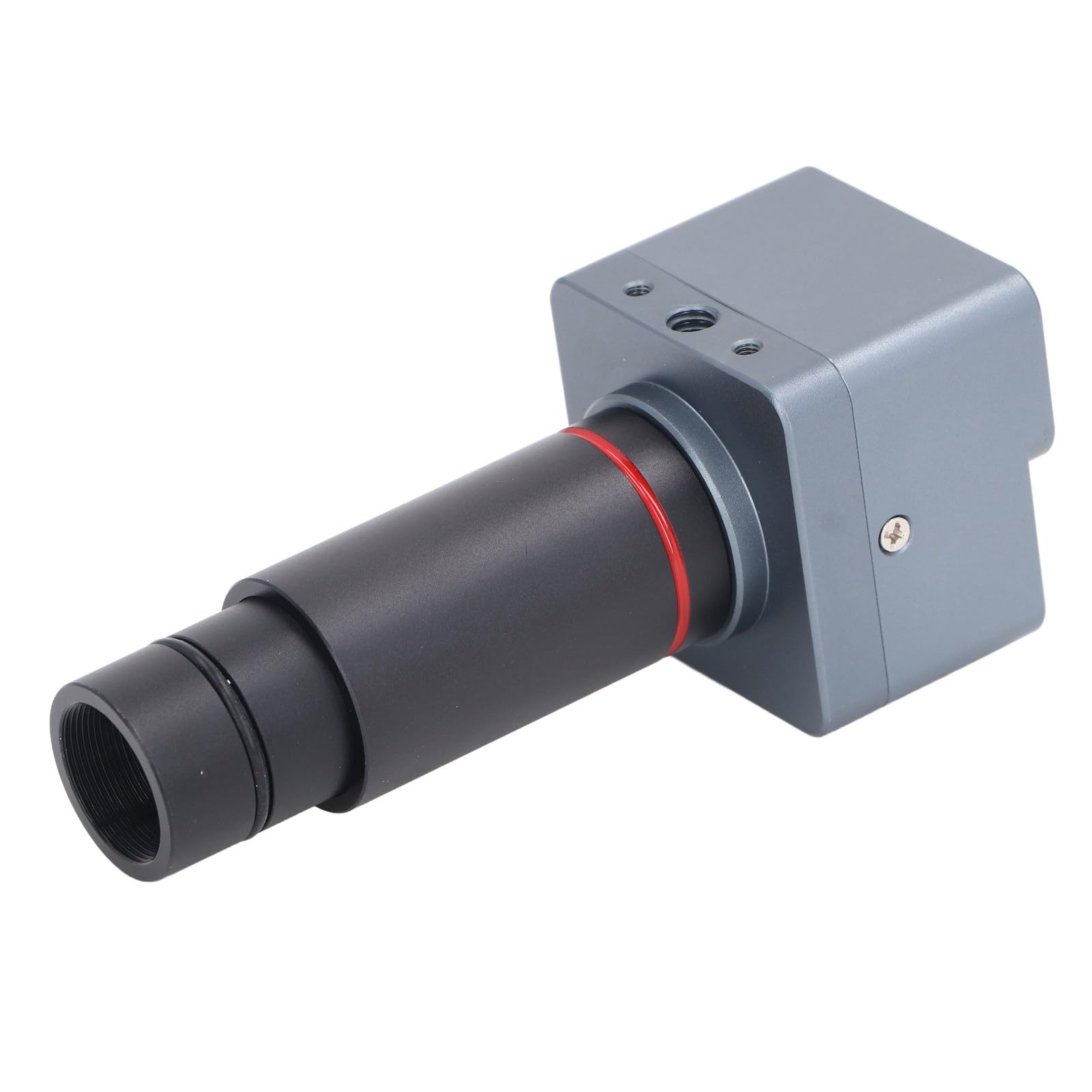 Hyuduo Kamera z Mikroskopem USB 4K 8MP Cyfrowy Okular Elektroniczny z Obiektywem Powiększającym 0,5X Stop Aluminium do badań Laboratoryjnych Inspekcji Przemysłowej
