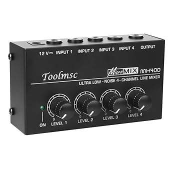 小型カラオケアンプ　ミキサー Amazon | YDZBA 150W + 150W 10チャンネルパワードミキサー