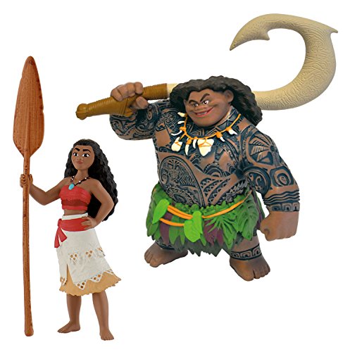 Bullyland Vaiana + Maui Figurines pour E...