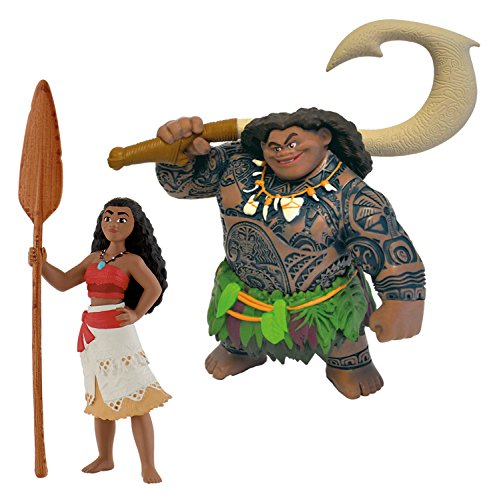 Bullyland Vaiana + Maui Figurines pour Enfants