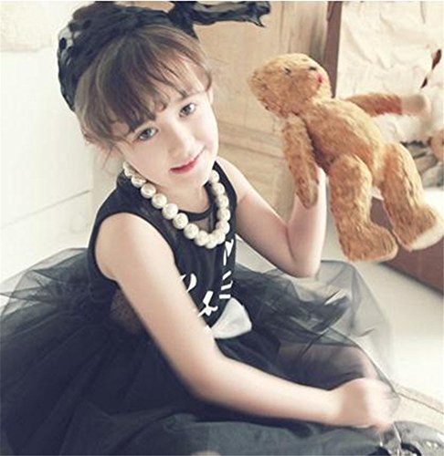 Girl Halloween Dress Black Cat Dress Fancy Holiday Party Dresses Size 8 #TOP4