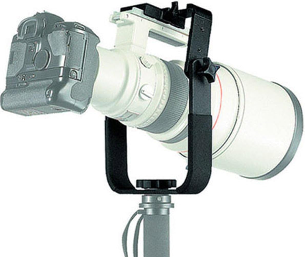 Manfrotto 393 Heavy Telephoto Lens Support for Monopod Replaces 3421 , Black