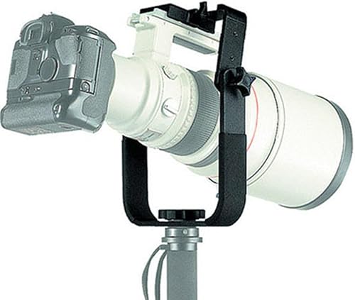 Miniatura 2 de Manfrotto 393 Soporte de monopie de lente largo (#3421), soporta 44.09 lbs (20 kg)