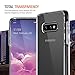 Trianium Clarium Case Designed for Galaxy S10e Case (2019) - Clear TPU Cushion/Hybrid Rigid Back Plate/Reinforced Corner Protection Cover for Samsung Galaxy S10e Phone(PowerShare Compatible)