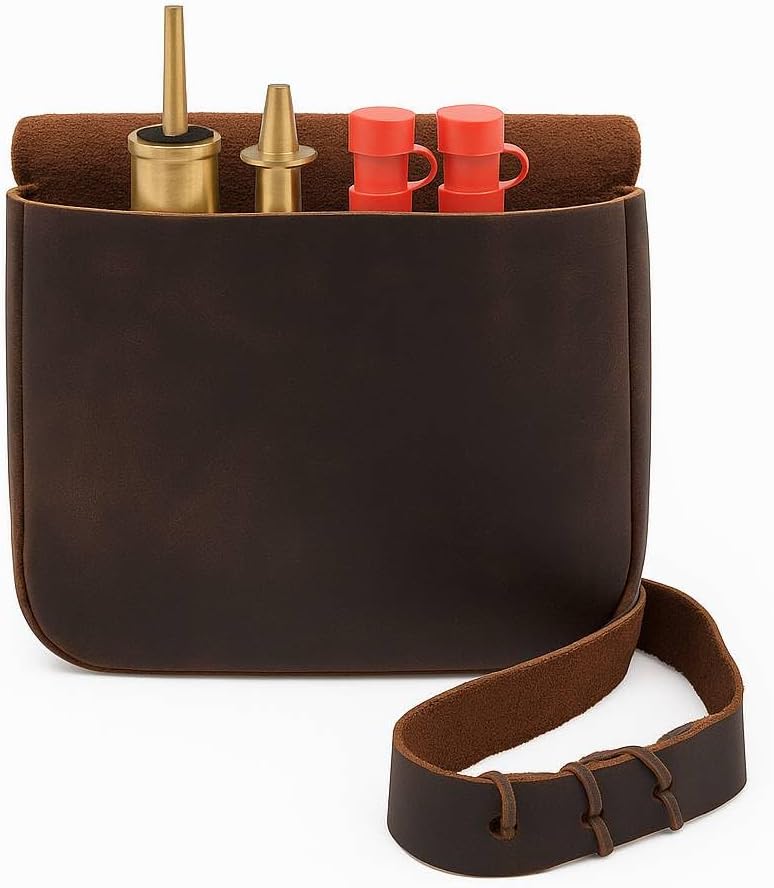 Muzzle-Loaders™ Leather Possibles Bag - Leather Muzzleloaders Shooting Bag - MZ1202 - Image 3