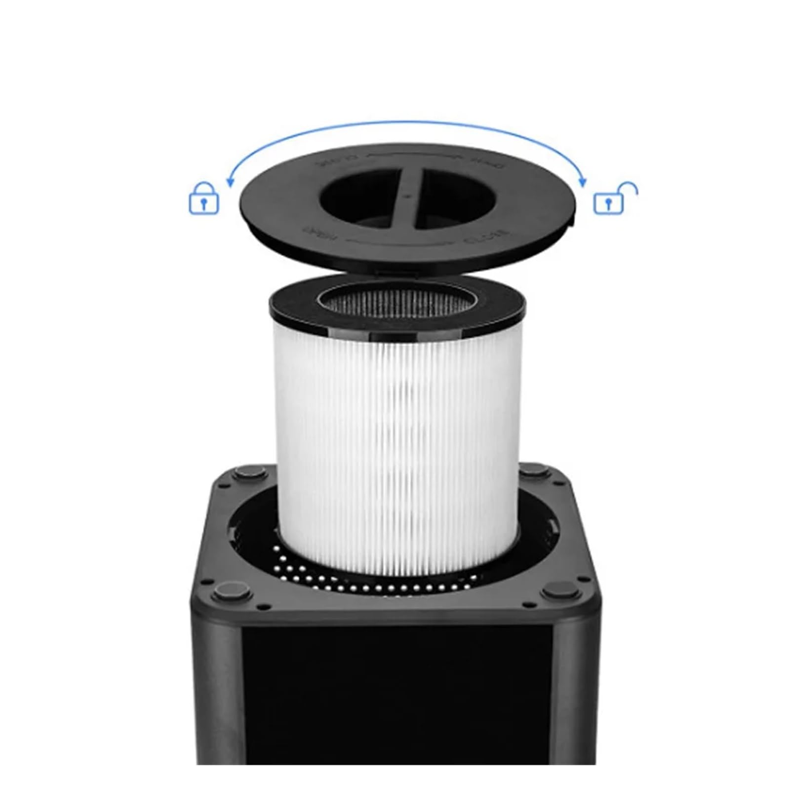 Filtro HEPA,Compatible Con Purificadores, De Aire Druiap Y