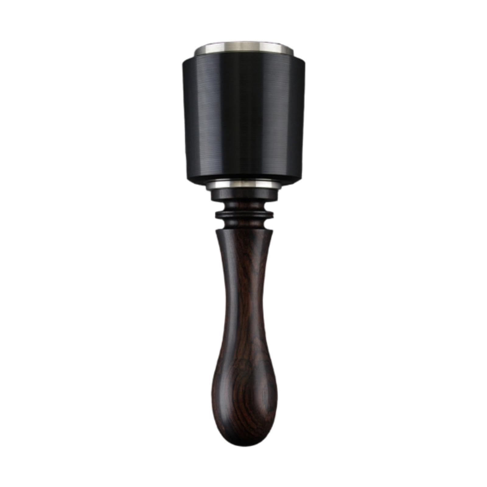 Martillo para Tallar Cuero, Mazo, Martillo para Bricolaje, Herramienta de Estampado, Mazo de Madera, Construcción Robusta Hecha de Madera Y Nailon, Ad, Largo Negro, Individual