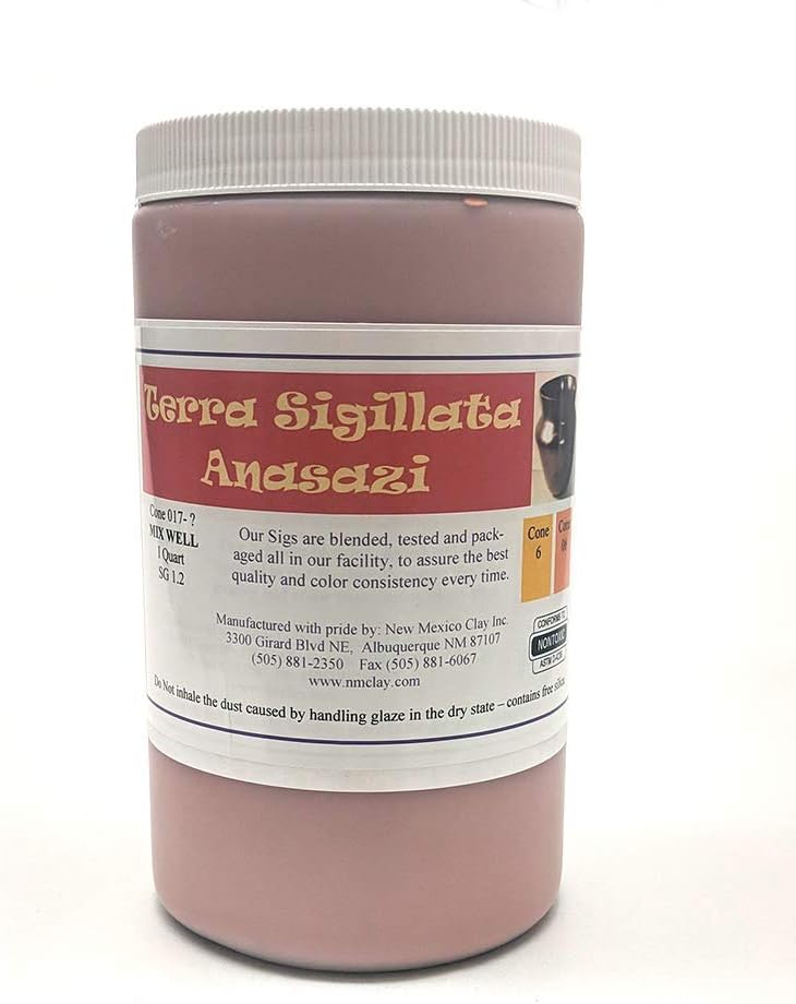 New Mexico Clay - Terra Sigillata Anasazi Pink-Orange