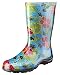 Sloggers  Women's Waterproof Rain and Garden Boot with Comfort Insole, Midsummer Blue, Size 10, Style 5002BL10