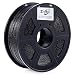 Zi-Rui Marble Color 3D Printer PLA Filament,Sparkly Black,1.75mm,Dimensional Accuracy+/- 0.03 mm, 2.2LBS.