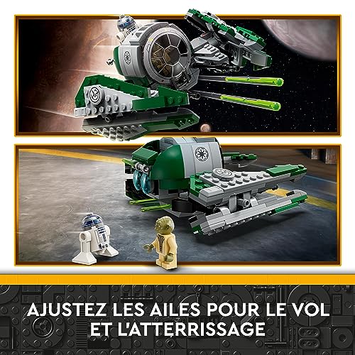 75360 Chasseur Jedi Yoda LEGO Star Wars™ Aventures Épiques à Construire Neuf - vue 8