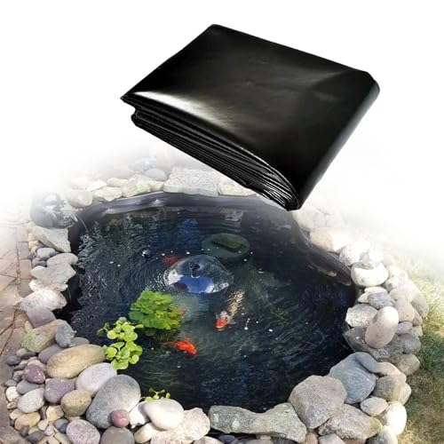 Bache bassin exterieur impermeable avec evacuation eau pour sources et étangs