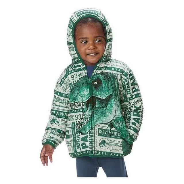 Character Boys’ Reversible Jacket (Jurassic Park, 6)3