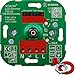 EHMANN 5500x0000 T55.00 Universaldimmer Professional mit ISO-Gate Technologie, Unterputz-Drehdimmer, Dimmprinzip frei wählbar, Leistung: LED 3-160W, 7-400W/VA, inkl. Schalterprogramm-Adapter MI 4 günstig Kaufen-EHMANN 5500x0000 T55.00 Universaldimmer Professional mit ISO-Gate Technologie, Unterputz-Drehdimmer, Dimmprinzip frei wählbar, Leistung: LED 3-160W, 7-400W/VA, inkl. Schalterprogramm-Adapter