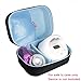 Hermitshell Travel Case for Spectra Baby USA S1 Plus / S2 Plus Premier Electric Breast Pump (Black+Blue)