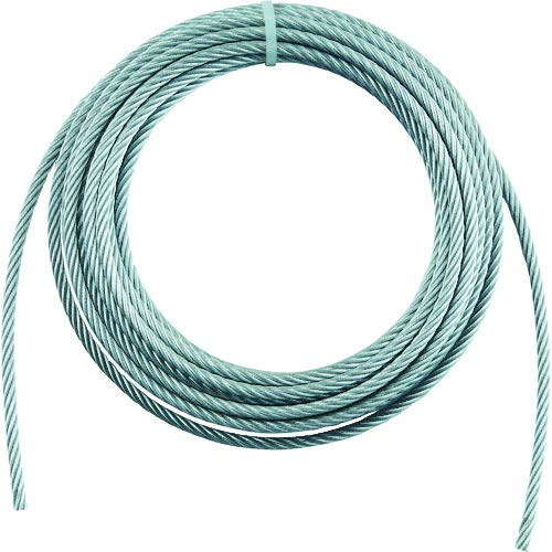 TRUSCO 手動ウインチ用ワイヤーΦ5X5m用 WW5-5