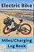 Produktbild Electric Bike Miles/Charging Log Book: Get the most from your E-Bike. Tracks your miles against charging. Easy to use.