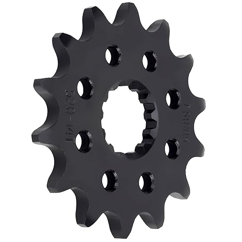 Miniatura 5 de AHL Piñón delantero 14T compatible con Yamaha MT-03 (MTN320-A) B082 2016-2020, MT-25 Japan 2016-2018, YZF-R25 2015-2018, YZF-R3 2015-2020, YZF-R3